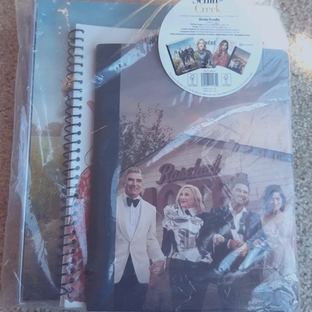 Schitt's Creek Binder Bundle Moira Rose Notebook